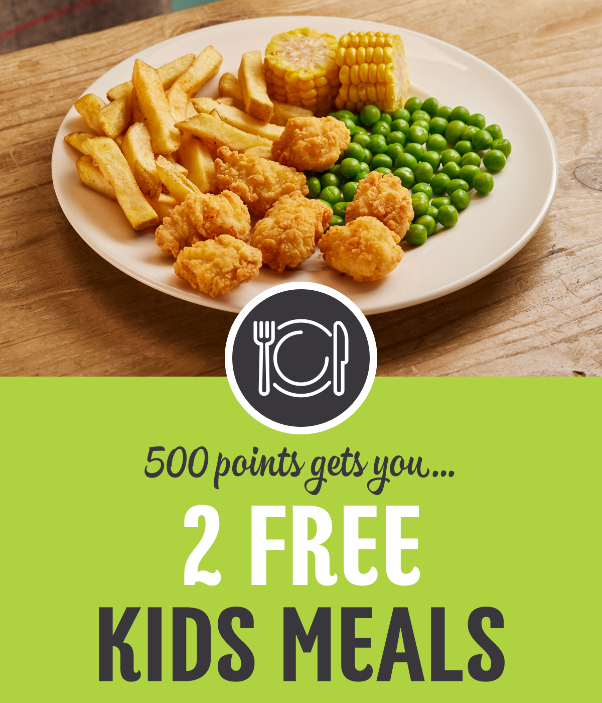 500 points gets you... 2 £ off your bill